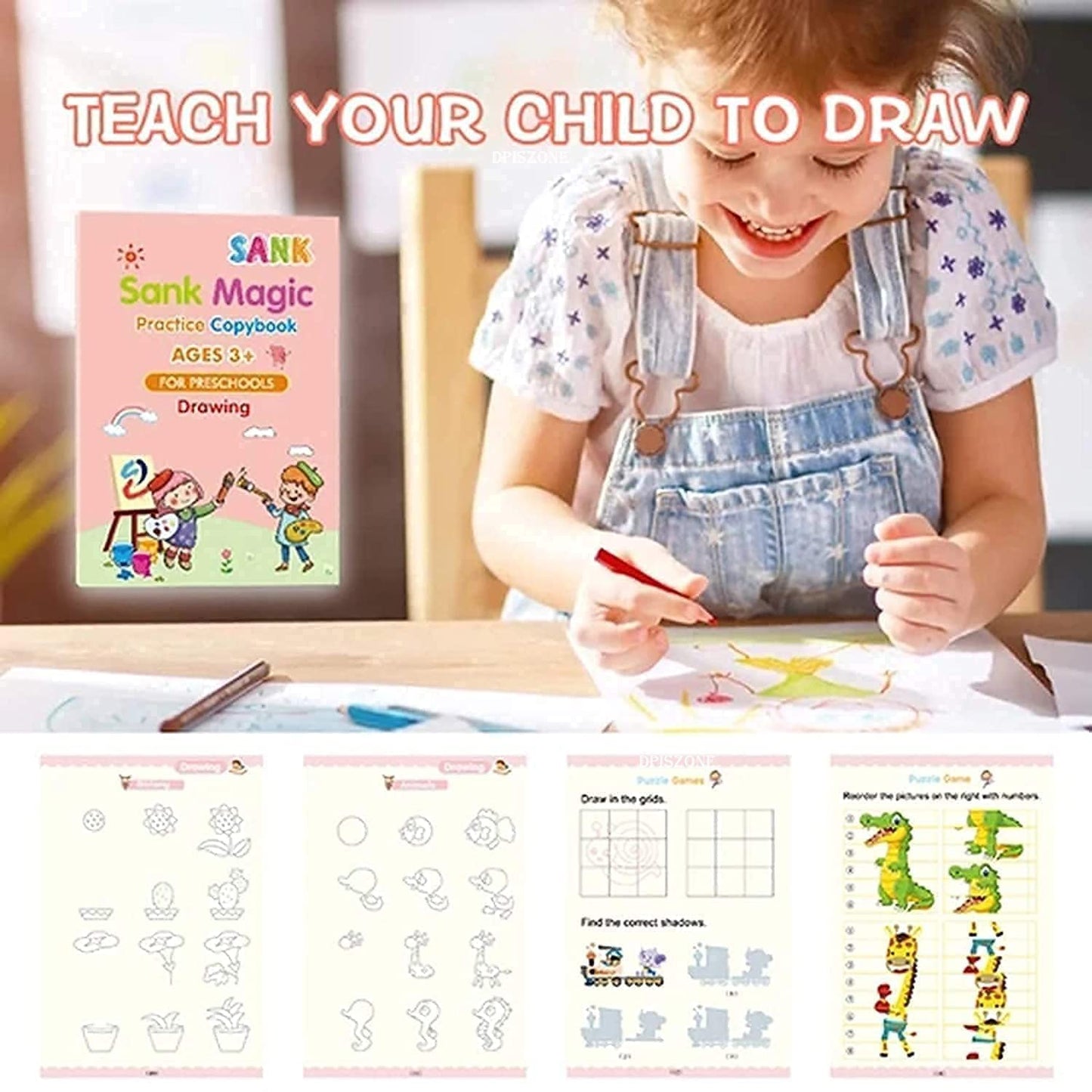 Sank Practice Copybook with English Language