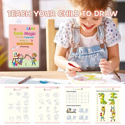 Sank Practice Copybook with English Language